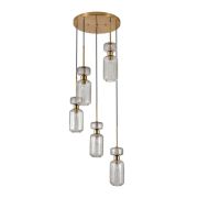 Подвесная люстра Escada Gloss 1141/5S Smoke