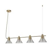 Подвесная люстра Lumion Moderni Corne 6596/4A