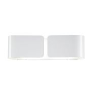 Настенный светильник Ideal Lux Clip AP2 Small Bianco 014166