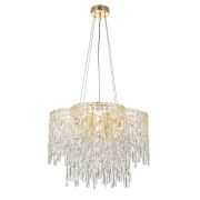 Подвесная люстра Indigo Carletti 12041/12P Gold V000444