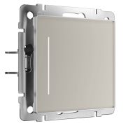 Умный сенсорный выключатель одноклавишный (дымчатый) W4513641