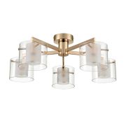 Потолочная люстра Lumion Moderni Verdi 6587/5C