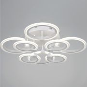 Потолочная светодиодная люстра Reluce 09502-0.3-4+4 WH