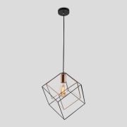 Подвесной светильник IMEX MD.0830-1-P BK+FGD