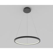 Подвесной светодиодный светильник Italline IT013-6028 black 3000K