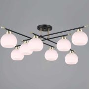 Потолочный светильник ILLUMICO IL0446-8CSQ-24 BK AB LIBRA