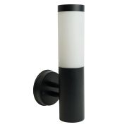 Светильник садово-парковый Feron DH041-B, Техно на стену вверх, 18W E27 230V, черный 51522