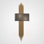 Бра Sohne Cg 90-0009 Fiore Black H90 W38 By Imperiumloft