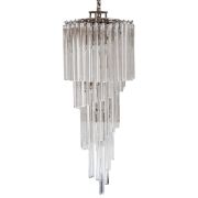 Подвесная Люстра Odeon Chandelier Helix Clear 29 By Imperiumloft