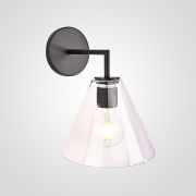 Бра Rh Utilitaire Funnel Shade Single Sconce Black By Imperiumloft