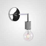 Бра Rh Utilitaire Single Sconce Silver By Imperiumloft