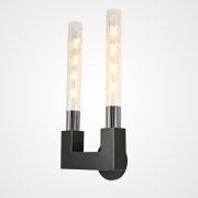 Бра Canelle Wall Lamp Double Sconces Black By Imperiumloft