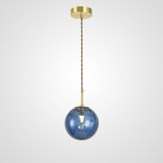 Подвесной Светильник Aska D200 Blue By Imperiumloft