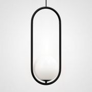 Подвесной Светильник Matthew Mccormick Hoop 50 Black Mila Pendant By Imperiumloft
