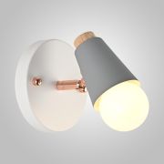 Настенный Светильник Rotary Wall Серый By Imperiumloft