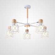 Потолочная Люстра Corf B3 White 5 Lamps By Imperiumloft