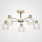 Потолочная Люстра Corf B3 Champagne 5 Lamps By Imperiumloft
