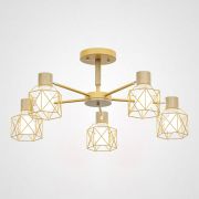 Потолочная Люстра Corf B3 Yellow 5 Lamps By Imperiumloft