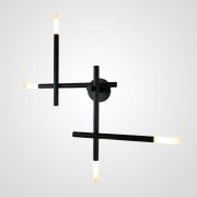 Настенное Бра Traverse Wall Black H83 By Imperiumloft