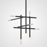 Люстра На Штанге Traverse H90 Black By Imperiumloft