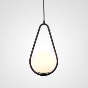 Подвесной Светильник Hoop Drop Black By Imperiumloft