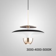 Подвесной Светильник Bertil Brass Трехцветный Свет By Imperiumloft