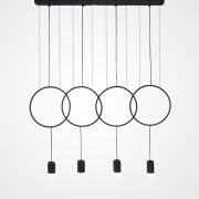 Подвесной Светильник Forvet Black L4 By Imperiumloft