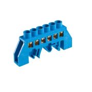 Шина нулевая № 10 в корпусе «Стойка» универ. 6х9мм² АБК-СИЛА