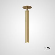 Встроенный Потолочный Точечный Светильник Lino C H36 Brass 5W By Imperiumloft
