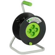 Удлинитель на пластик. катушке 4х15м без заземл. KAT-2x0.75-15m Greenline ПВС 2х0.75 Эра Б0065052