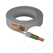 Провод ПВС 3х1 бел (бухта по 100м) (М 1-100) ГОСТок
