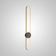 Настенный Светильник Heidy L H90 Brass Black By Imperiumloft