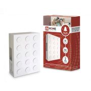 Звонок проводной электромеханический ЗП-3 Бим-Бом белый IN HOME