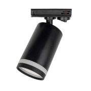 Светильник трековый PTR 38 под лампу GU10 BL 230В IP20 для диммир. ламп черн. JazzWay 5052277