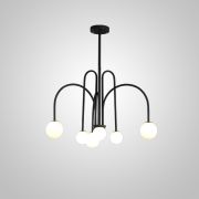 Люстра На Штанге Day L6 D75 Black By Imperiumloft