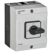 Переключатель кулачковый 40А (сх. 10) в боксе стандартная рукоятка IEK MI-CS20-040-010