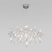 Подвесной светодиодный светильник с фигурным хрусталем 443/1