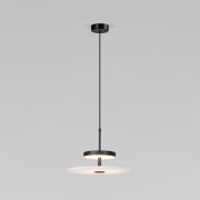 Светодиодный подвесной светильник с мраморным рассеивателем 40342 LED черный