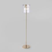 Торшер со стеклянным плафоном 01171/3 золото