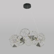 Подвесной светильник 90369/12 черный жемчуг