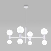 Умная подвесная люстра с плафонами 30182/8 белый