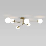 Умный потолочный светильник 30181/6 латунь
