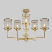 Умная потолочная люстра 60144/6 золото