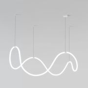 Подвесной светодиодный светильник CCT с пультом управления 90288/1 белый