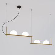 Подвесной светильник 70145/4 латунь