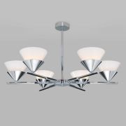 Потолочная люстра с плафонами 70138/6 хром