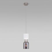 Подвесной светильник со стеклянным плафоном 50118/1 никель