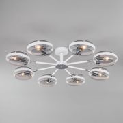 Умный потолочный светильник в стиле лофт 70121/8 белый Smart