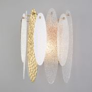 Настенный светильник с фактурным стеклом 326/1