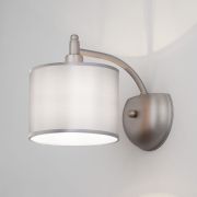 Бра с абажуром 60080/1 сатин-никель